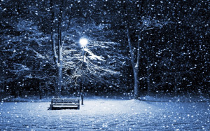 Snow Park Bench HD dekstop wallpapers - Snow Park Bench