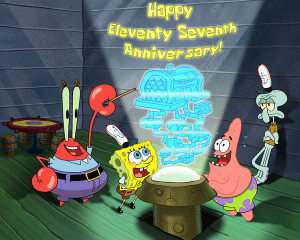 Mr. Krabs, SpongeBob, Patrick Star and Squidward SpongeBob SquarePants