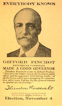 GIFFORD PINCHOT(1865-1946)