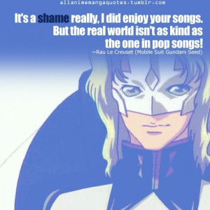 Tumblr] Gundam SEED Quotes - katherine1517 Photo