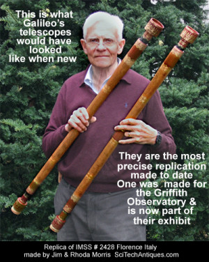 Galileo's telescopes are especially important today because they stand ...