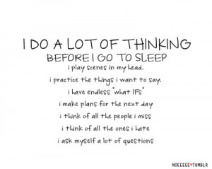 Oh my word. Someone has obviously recorded what I do in my head before ...