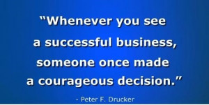 Business quotes by peter f drucker