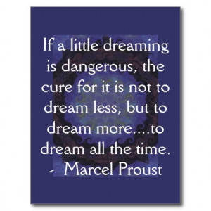 marcel_proust_quote_about_dreamers_and_dreaming_postcard ...
