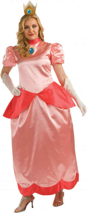 Home > Super Mario Bros. - Deluxe Princess Peach Plus Adult Costume