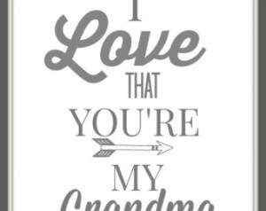 Nana Grandma Quotes Grey & white quote 