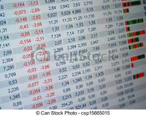 Stock Photo Stock quotes, real time quotes at the stock exchange ...
