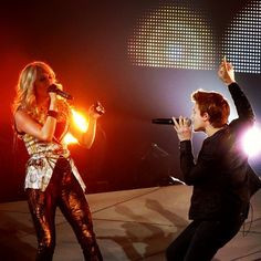 Hunter Hayes with Carrie Underwood