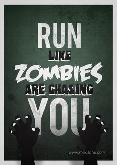 get in a zombie run more zombies apocalypse chase health fit ...