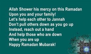 Inspirational Ramadan 2015 Wishes Quotes In English