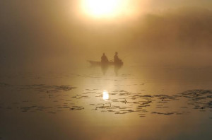 Foggy Morning Fishing