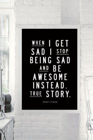 Barney Stinson Inspirational Quote 