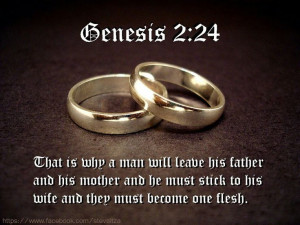 Genesis 2:24 - Marriage