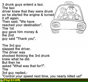 Taxi Driver Joke