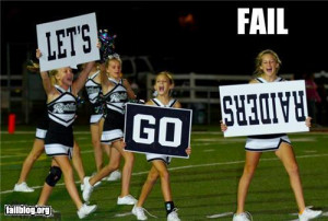 Cheerleading FAIL