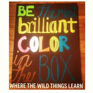Cute Canvas Painting Quotes { we painted the canvas brown