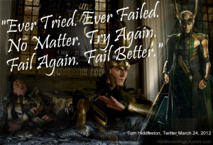 Ever Tried, Ever Failed…