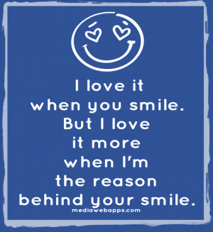 your the reason i smile quotes