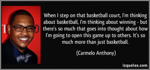 Basketball Quotes Carmelo Anthony More carmelo anthony quotes
