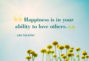 Leo tolstoy quotes and sayings love happiness ability