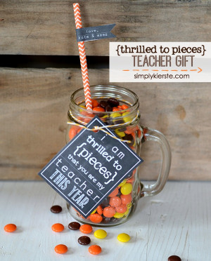 Thrilled to Pieces Teacher Gift | simplykierste.com