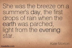 The Breeze On A Summer’s Day The First Drops Of Rain When The Earth ...