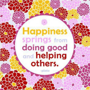 Volunteer today to be happy while making a difference!