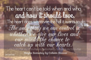 Maybe Someday-Colleen Hoover