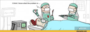 ... comics,funny comics & strips, cartoons,WUMO,surgery,patient,brain