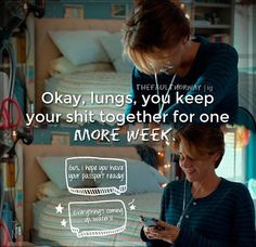TFIOS quote (sorry for the language, but it is a quote)