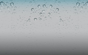 Ipad Water Drops Apple iPad 3 Wi-Fi Wallpaper