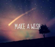 cute, quote, quotes, shooting star, sky, stars