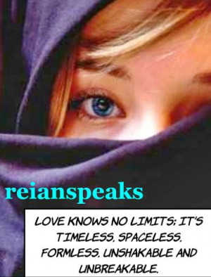 love knows no limits 1 up 0 down unknown quotes added by reianspeaks ...