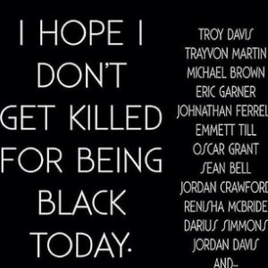 identify my self as black for many reasons. In Ferguson Missouri ...