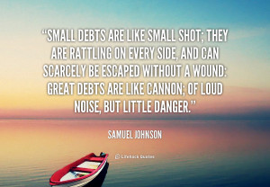 Quotes About Debts