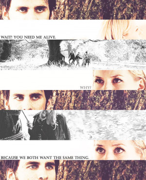 Captain Hook and Emma Swan Captain Swan