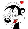 Pepe Le Pew - French speaking skunk created by Chuck Jones and Michael ...
