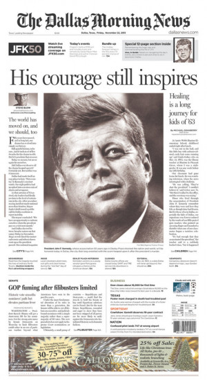 The 10 Best JFK Anniversary Front Covers From Around the Country