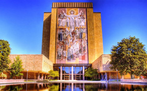 ... Theodore Hesburgh Library, University of Notre Dame 1280x800 Wallpaper