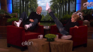 It was a special day on the show. Kate McKinnon did her Ellen ...