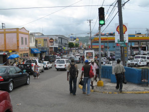 Downtown Montego Bay Jamaica