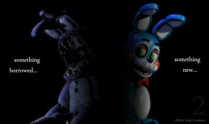 Five Nights at Freddy's 2: Bonnie by AthenaNightmare