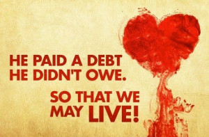 Jesus Paid The Debt
