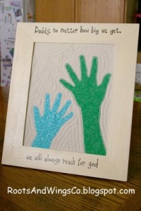 Father’s Day Handprint & Footprint Crafts