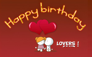 Happy birthday quotes for lovers
