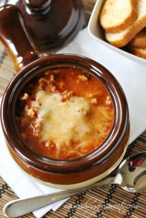Lasagna Soup: the perfect weeknight dinner, easy and delicious #pork # ...