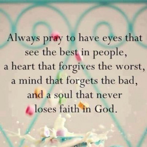 in people a soul that never lose faith in god