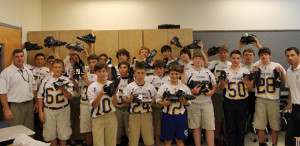 Jimmy Graham donates cleats to Fifth Ward Junior High School’s ...