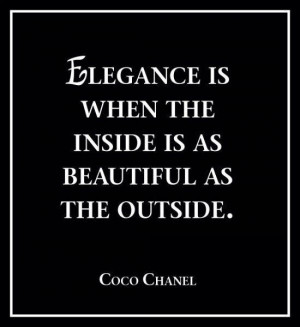 Coco Chanel, Beauty, Quote