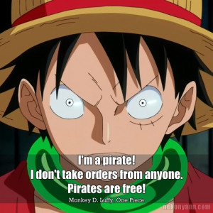 One Piece Anime Quotes